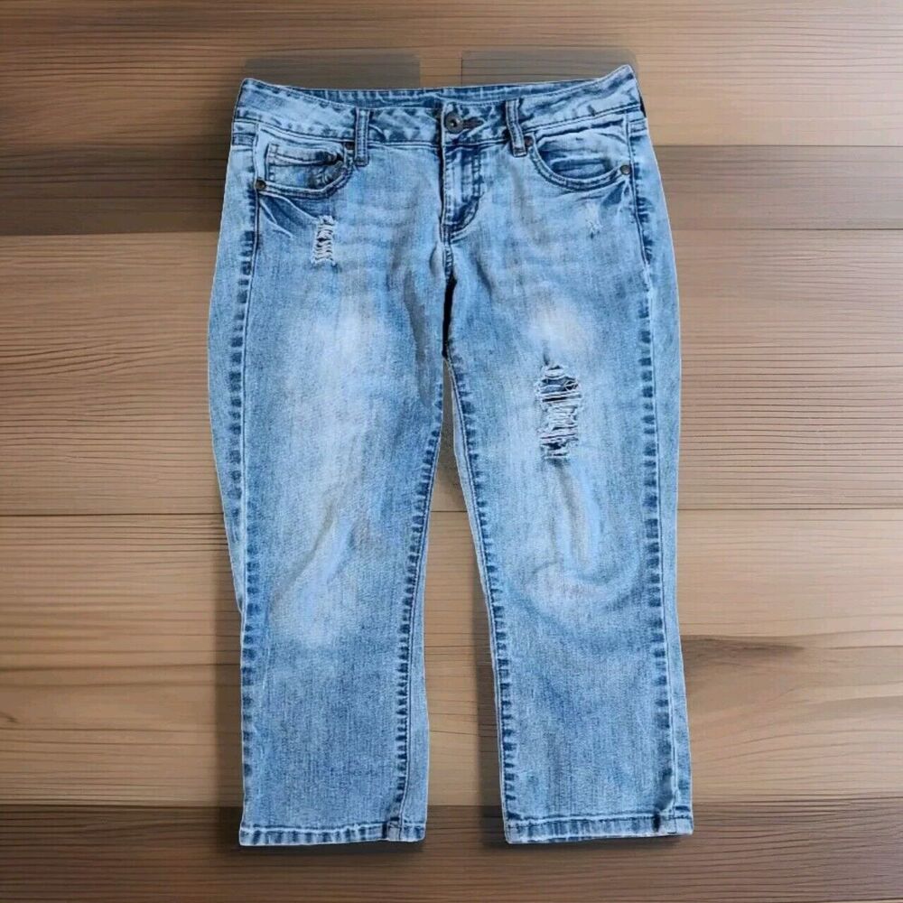 Refuge Jeans Refuge Denim Vintage High Rise Size 4 Cotton Blend Girls Blue